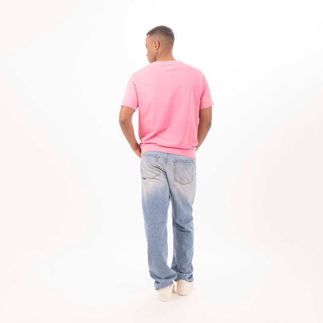 CREW NECK S/S LIGHT SWEAT - RELAXED FIT - Bowery NYC