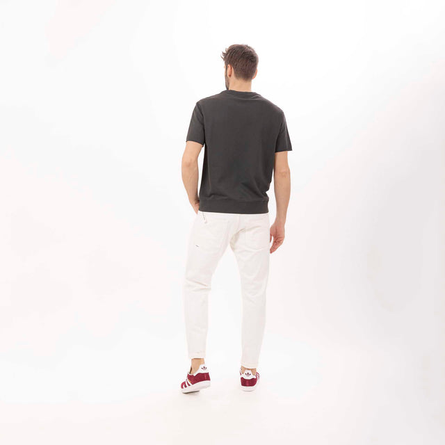 CREW NECK S/S LIGHT SWEAT - RELAXED FIT - Bowery NYC