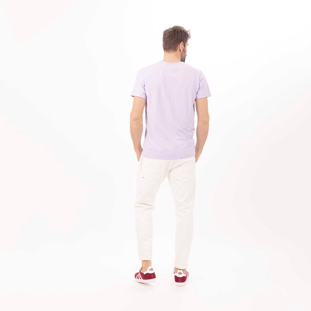 MAN'S ESSENTIAL CREWNECK SHORT SLEEVE T-SHIRT - SLUB JERSEY - Bowery NYC