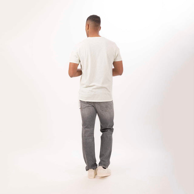 MAN'S ESSENTIAL CREWNECK SHORT SLEEVE T-SHIRT - SLUB JERSEY - Bowery NYC