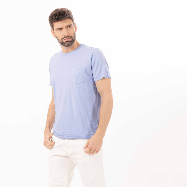 ESSENTIAL T-SHIRT W/ POCKET - SLUB JERSEY