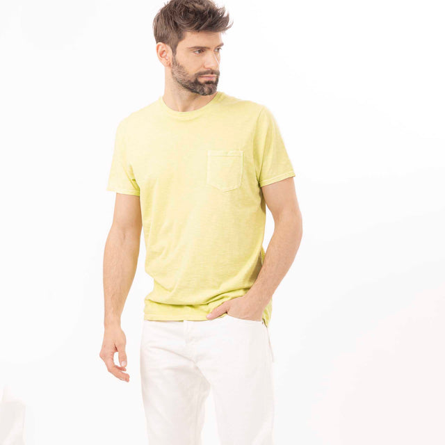 ESSENTIAL T-SHIRT W/ POCKET - SLUB JERSEY