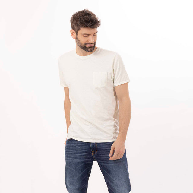 ESSENTIAL T-SHIRT W/ POCKET - SLUB JERSEY