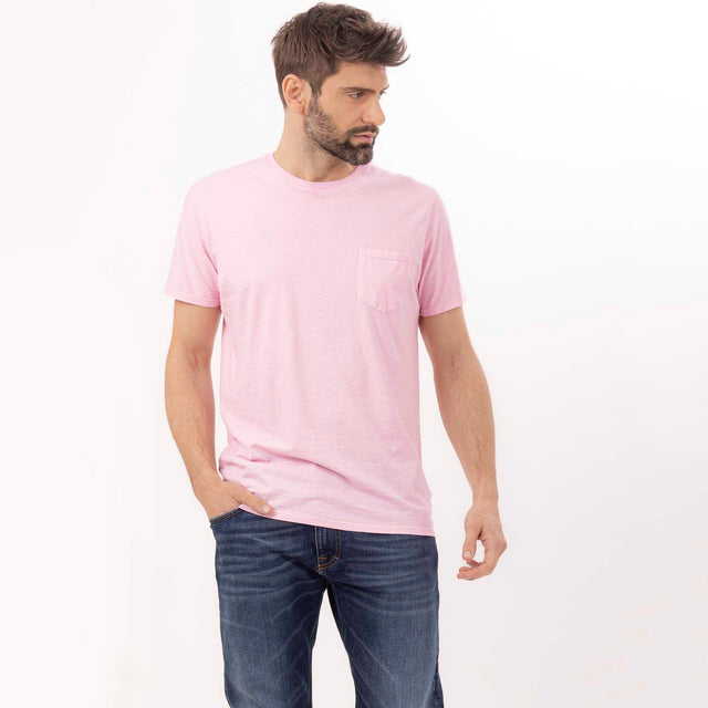 ESSENTIAL T-SHIRT W/ POCKET - SLUB JERSEY