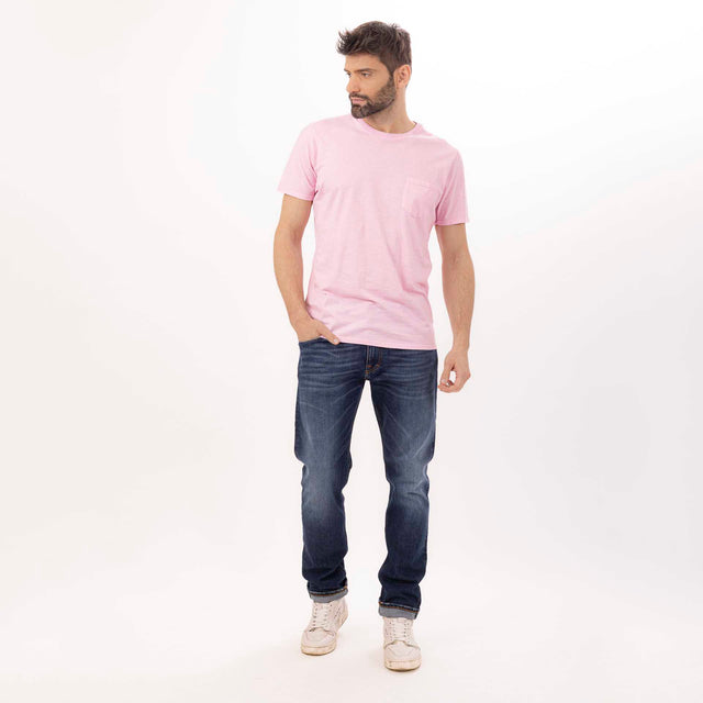 ESSENTIAL T-SHIRT W/ POCKET - SLUB JERSEY