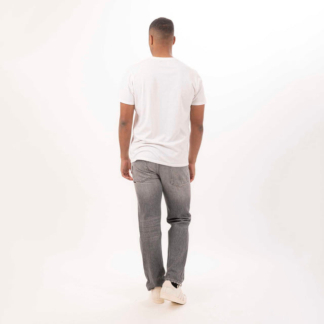MAN'S ESSENTIAL CREWNECK SHORT SLEEVE T-SHIRT - VINTAGE JERSEY - Bowery NYC