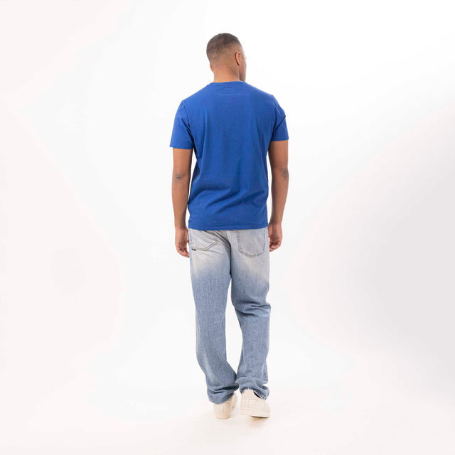 MAN'S ESSENTIAL CREWNECK SHORT SLEEVE T-SHIRT - VINTAGE JERSEY - Bowery NYC