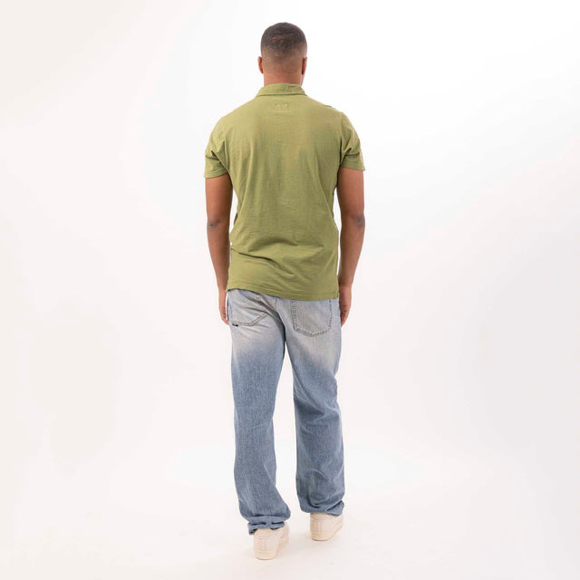 MAN'S ESSENTIAL SHORT SLEEVE POLO - SLUB JERSEY - Bowery NYC