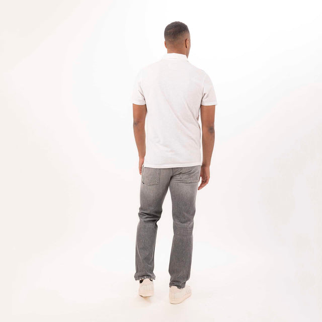 MAN'S ESSENTIAL SHORT SLEEVE POLO - SLUB JERSEY - Bowery NYC