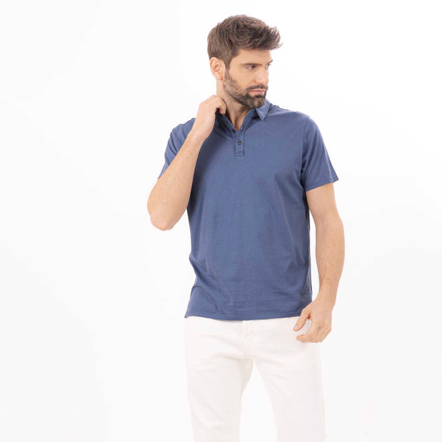 MAN'S ESSENTIAL SHORT SLEEVE POLO - MAKO JERSEY