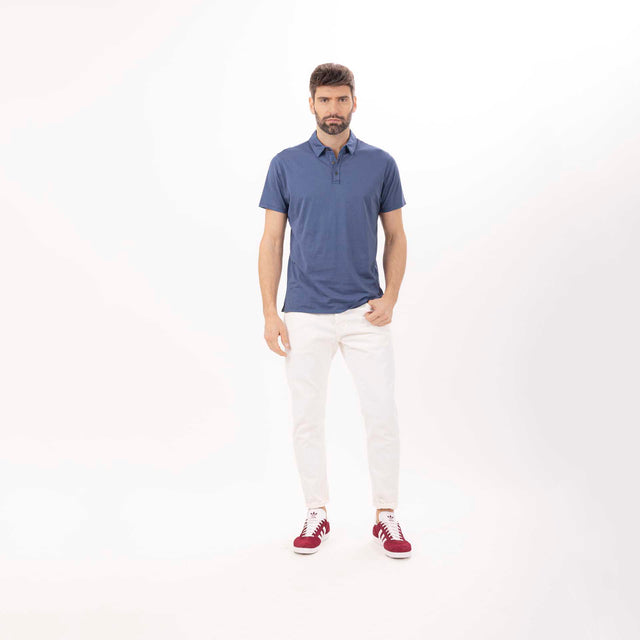MAN'S ESSENTIAL SHORT SLEEVE POLO - MAKO JERSEY