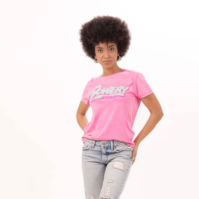 WOMEN'S "BOWERY" CREWNECK SLIM FIT T-SHIRT- VINTAGE JERSEY - Bowery NYC