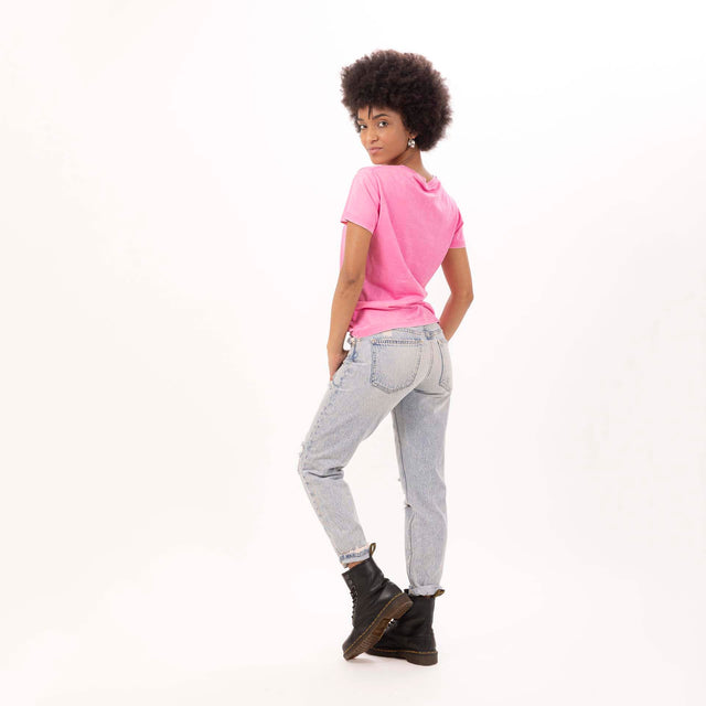 WOMEN'S "BOWERY" CREWNECK SLIM FIT T-SHIRT- VINTAGE JERSEY - Bowery NYC