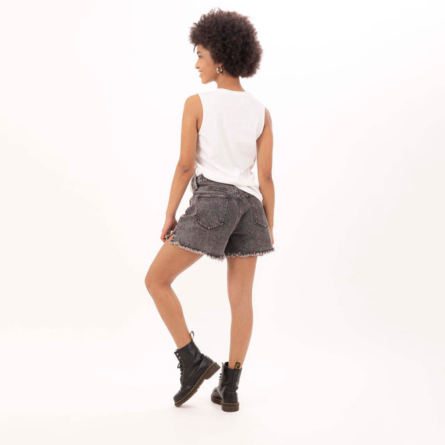 WOMEN'S ESSENTIAL CREWNECK TANK TOP - VINTAGE JERSEY