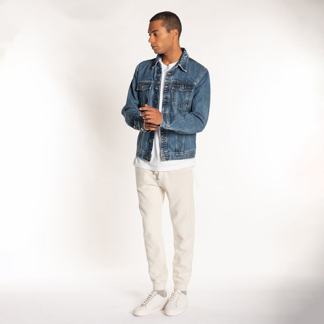 MAN'S ESSENTIAL SWEATPANT - GARMENT DYED - Bowery NYC