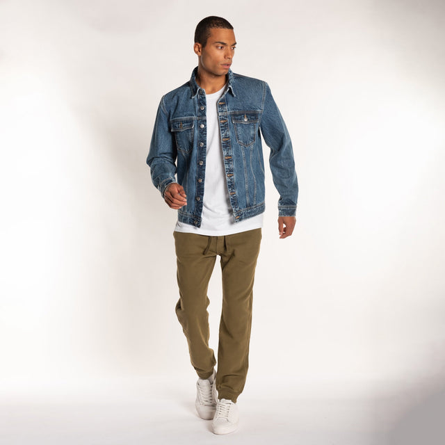 MAN'S ESSENTIAL SWEATPANT - GARMENT DYED - Bowery NYC