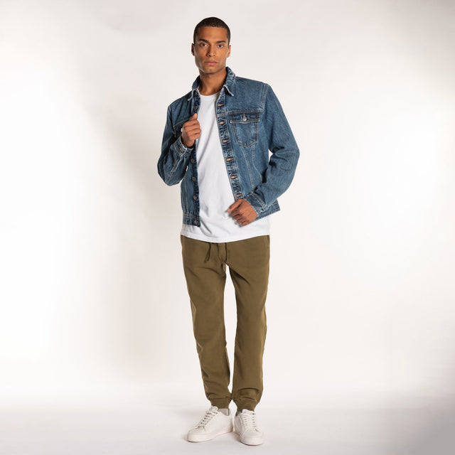 MAN'S ESSENTIAL SWEATPANT - GARMENT DYED - Bowery NYC