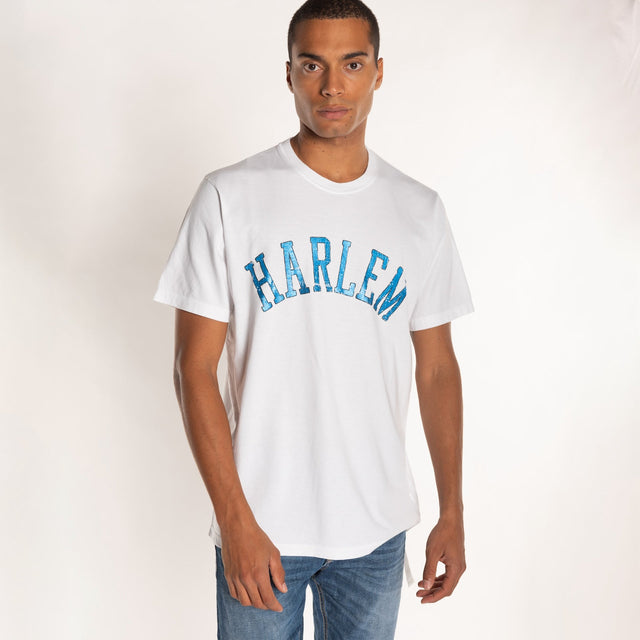 MAN'S "HARLEM" S/S CREWNECK TSHIRT - HEAVY JERSEY - Bowery NYC