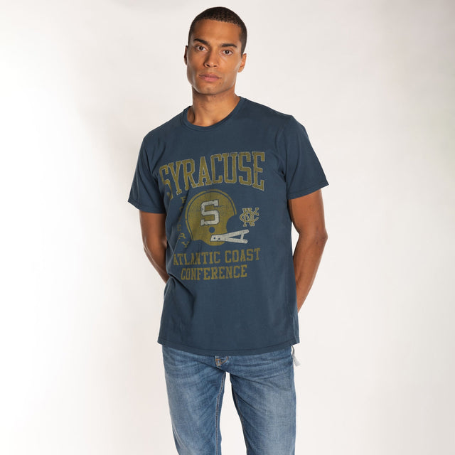 MAN'S "SYRACUSE" S/S CREWNECK TSHIRT - VINTAGE JERSEY - Bowery NYC