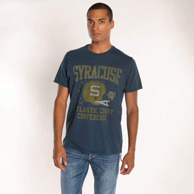 MAN'S "SYRACUSE" S/S CREWNECK TSHIRT - VINTAGE JERSEY - Bowery NYC