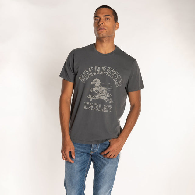 MAN'S "ROCHESTER" S/S CREWNECK TSHIRT - VINTAGE JERSEY - Bowery NYC