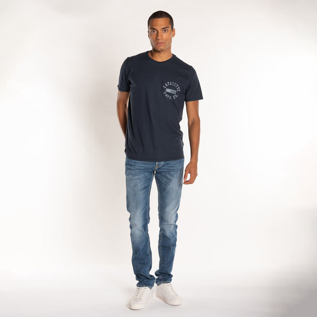 MAN'S "LAFAYETTE" S/S CREWNECK TSHIRT - VINTAGE JERSEY - Bowery NYC