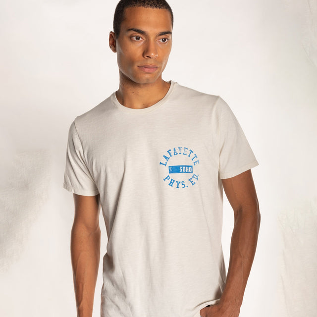 MAN'S "LAFAYETTE" S/S CREWNECK TSHIRT - VINTAGE JERSEY - Bowery NYC