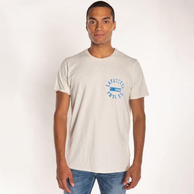 MAN'S "LAFAYETTE" S/S CREWNECK TSHIRT - VINTAGE JERSEY - Bowery NYC