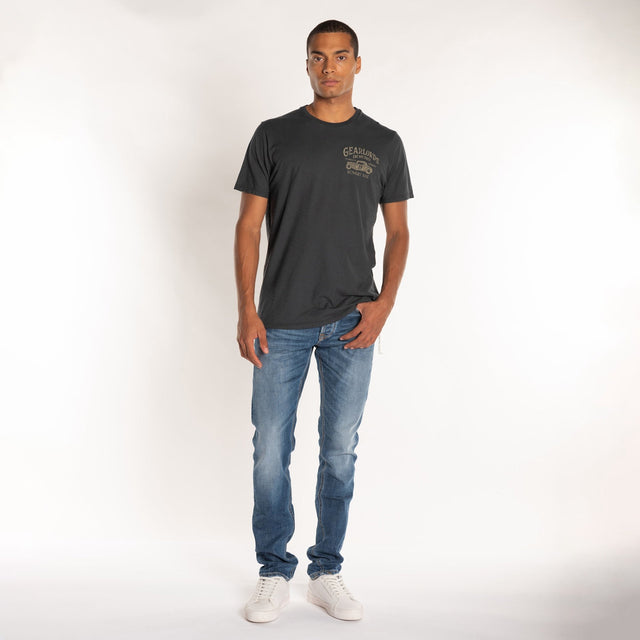 MAN'S "GEARLORDS" S/S CREWNECK TSHIRT - SLUB JERSEY - Bowery NYC