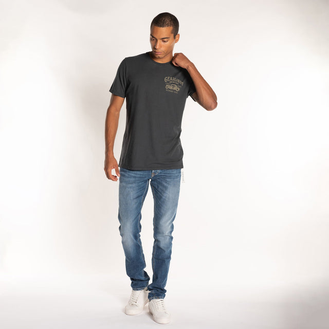 MAN'S "GEARLORDS" S/S CREWNECK TSHIRT - SLUB JERSEY - Bowery NYC