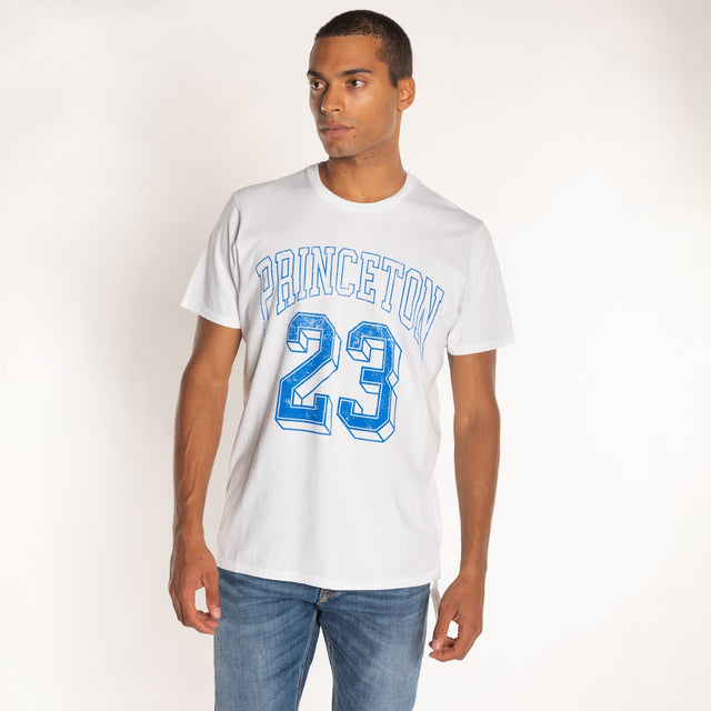 MAN'S "PRINCETON" S/S CREWNECK TSHIRT - VINTAGE JERSEY - Bowery NYC