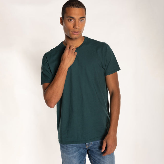 MAN'S ESSENTIAL S/S CREWNECK TSHIRT - SLUB JERSEY - Bowery NYC