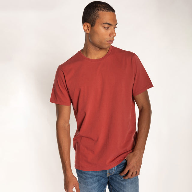 MAN'S ESSENTIAL S/S CREWNECK TSHIRT - VINTAGE JERSEY - Bowery NYC