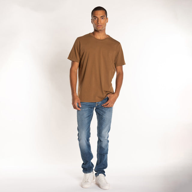 MAN'S ESSENTIAL S/S CREWNECK TSHIRT - HEAVY JERSEY - Bowery NYC