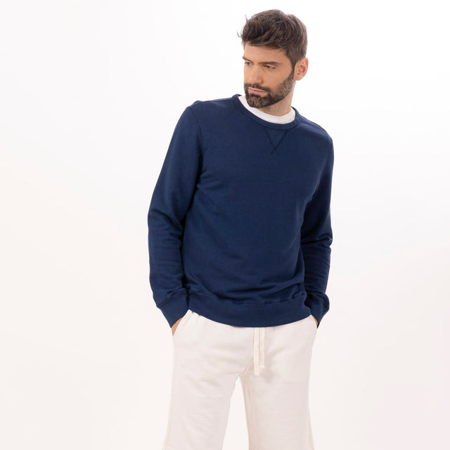 CREW NECK L/S MID WEIGHT SWEAT - REGULAR FIT - Bowery NYC