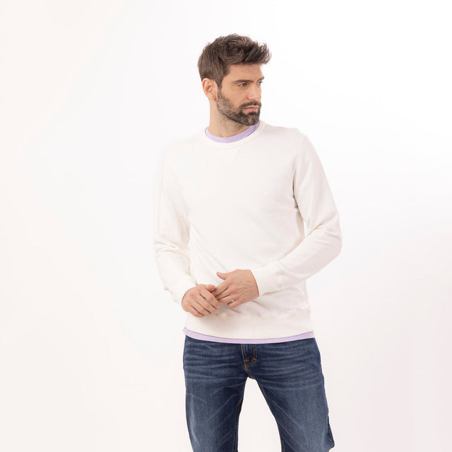 CREW NECK L/S MID WEIGHT SWEAT - REGULAR FIT - Bowery NYC
