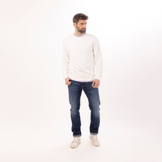 CREW NECK L/S MID WEIGHT SWEAT - REGULAR FIT - Bowery NYC