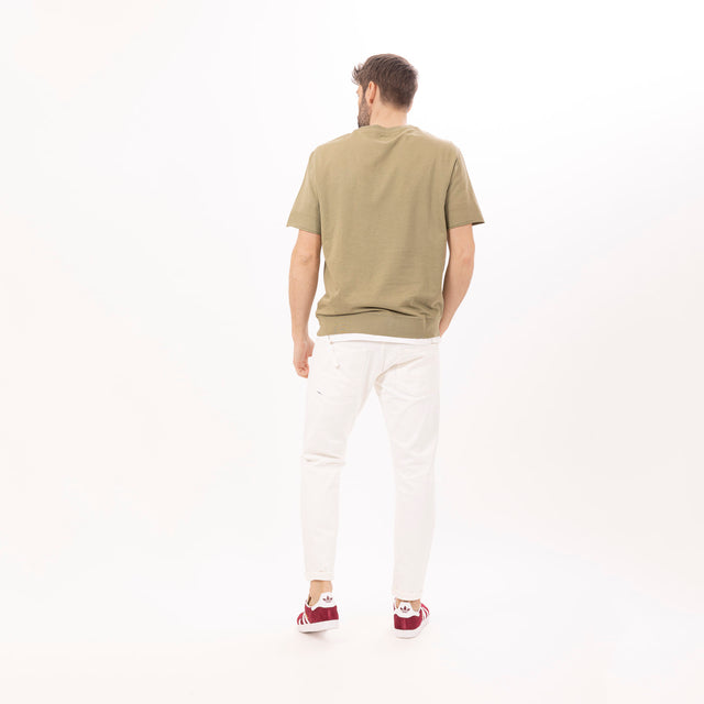 CREW NECK S/S LIGHT SWEAT - RELAXED FIT - Bowery NYC