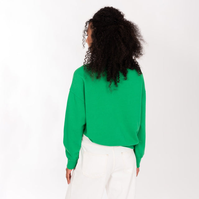 WOMAN'S "1970" CREW NECK L/S MID WEIGHT SWEAT - OVERSIZED FIT - Bowery NYC