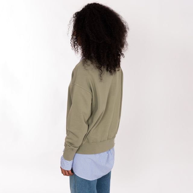 CREW NECK L/S MID WEIGHT SWEAT - OVERSIZED FIT - Bowery NYC