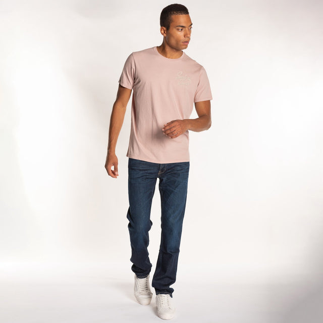 MAN'S "SURF AND DUNES" CREW NECK S/S T-SHIRT - VINTAGE JERSEY- REGULAR FIT - Bowery NYC