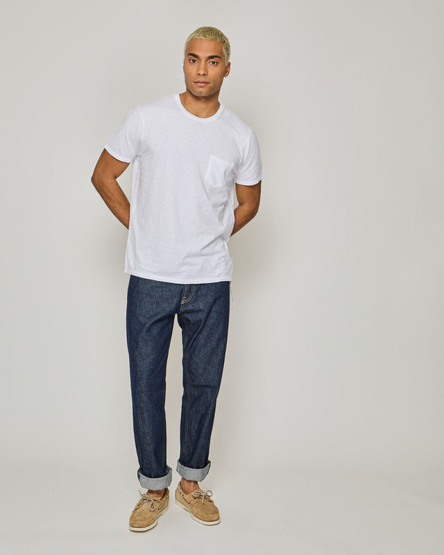 ESSENTIAL T-SHIRT W/ POCKET - SLUB JERSEY