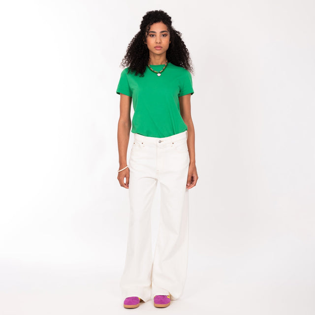 CREW NECK S/S T-SHIRT - VINTAGE JERSEY - REGULAR FIT - Bowery NYC