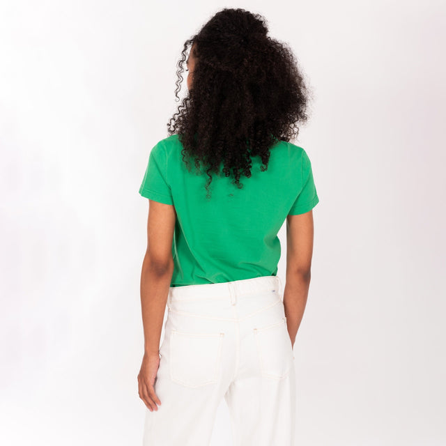 CREW NECK S/S T-SHIRT - VINTAGE JERSEY - REGULAR FIT - Bowery NYC