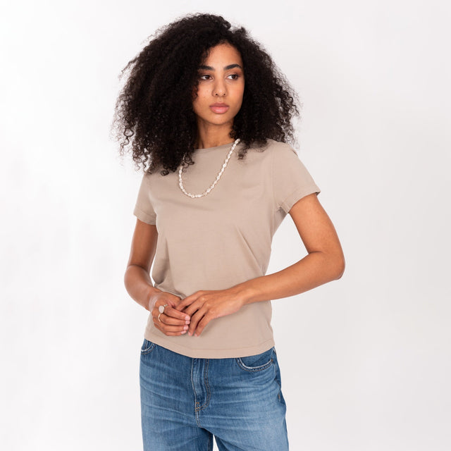 CREW NECK S/S T-SHIRT - VINTAGE JERSEY - REGULAR FIT