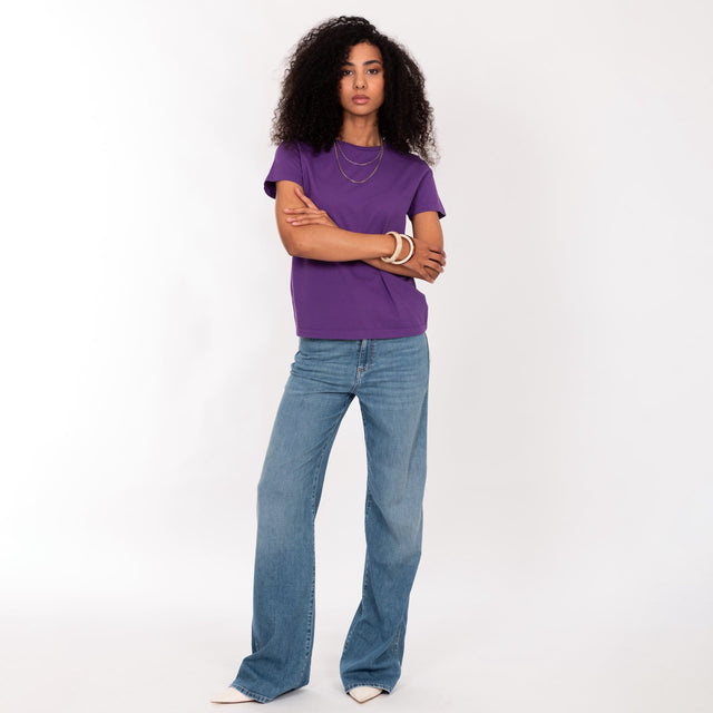 CREW NECK S/S T-SHIRT - VINTAGE JERSEY - REGULAR FIT