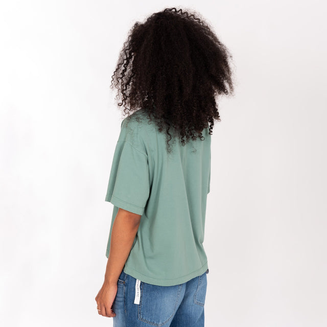 CREW NECK S/S T-SHIRT - VINTAGE JERSEY - OVERSIZE FIT - Bowery NYC