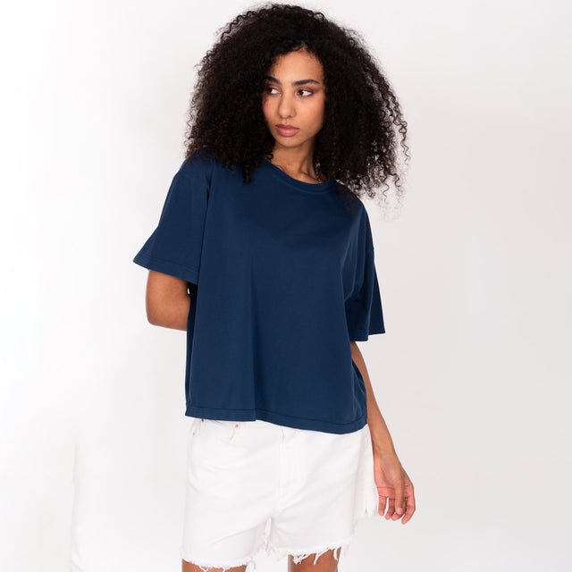 CREW NECK S/S T-SHIRT - VINTAGE JERSEY - OVERSIZE FIT - Bowery NYC