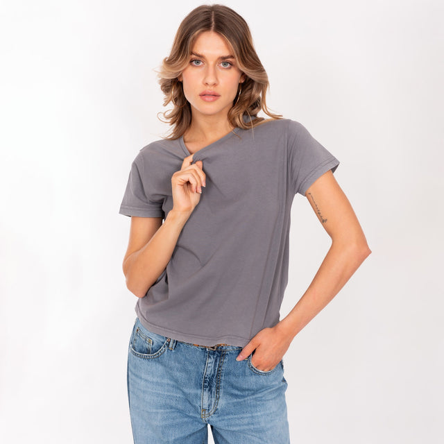 CREW NECK S/S T-SHIRT - SOFT JERSEY - REGULAR FIT - Bowery NYC