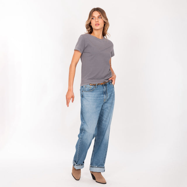 CREW NECK S/S T-SHIRT - SOFT JERSEY - REGULAR FIT - Bowery NYC